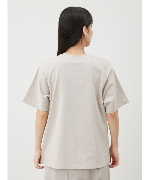 Mila Owen(ミラオーウェン)の「FOODモチーフグラフィックTシャツ(Tシャツ/カットソー・レディース・ホワイト/イエロー/チャコールグレー/ライトベージュ・FREE)」の11枚目の写真