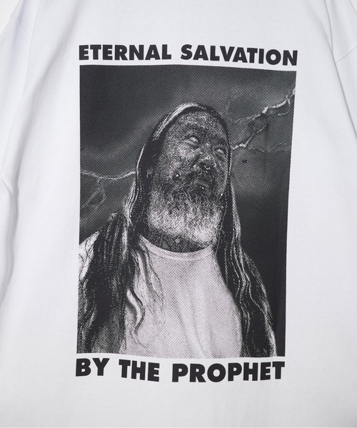 美品 ニシモトイズザマウス カットソー ロンT ホワイト フォト セール】L/S TEE | NISHIMOTO IS THE MOUTH（Tシャツ/カットソー