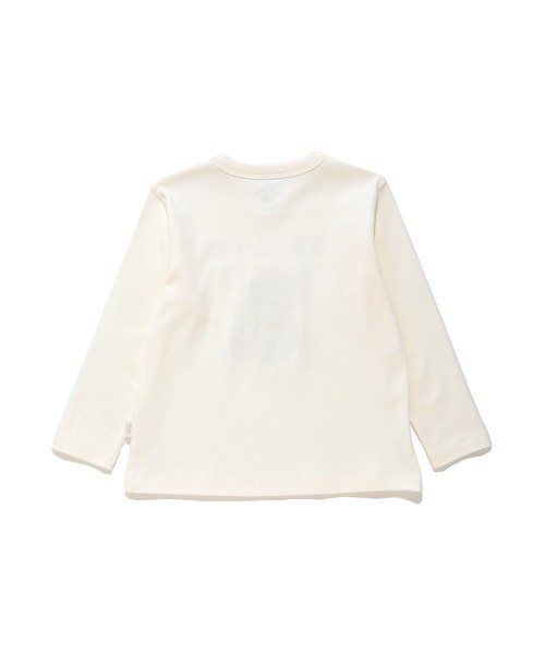 gelato pique（ジェラートピケ）の「【KIDS】ぬいぐるみワンポイントロンT（ルームウェア/パジャマ・キッズ・ベージュ/オフホワイト/ピンク/ブルー/ミント/ラベンダー/ライトピンク・90/100/110/120）」の22枚目の写真