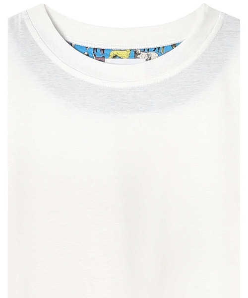 une nana cool(ウンナナクール)の「【綿100%】シルケット天竺半袖パジャマ MADE WITH LIBERTY FABRIC(ルームウェア/パジャマ・レディース・ブラック/アイボリー/スモークピンク/ライトブルー/レッド/クリーム・M/L)」の7枚目の写真