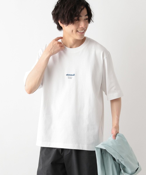GLOBAL WORK（グローバルワーク）の「汗染み軽減Tシャツ/ロゴ/288051（Tシャツ/カットソー・メンズ・ダークグリーン/ホワイト/グレー/スミクロ/ホワイト系その他7・SMALL/MEDIUM/LARGE/X-LARGE）」の22枚目の写真