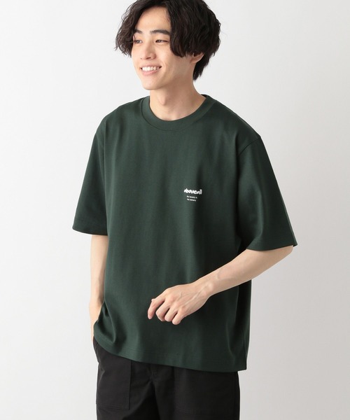GLOBAL WORK（グローバルワーク）の「汗染み軽減Tシャツ/ロゴ/288051（Tシャツ/カットソー・メンズ・ダークグリーン/ホワイト/グレー/スミクロ/ホワイト系その他7・SMALL/MEDIUM/LARGE/X-LARGE）」の20枚目の写真