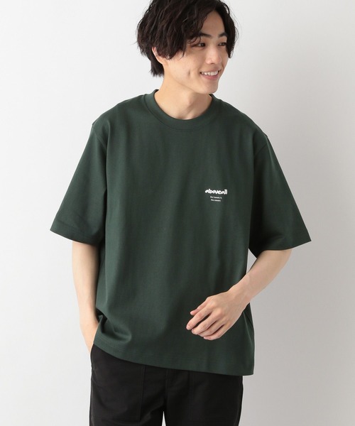 GLOBAL WORK（グローバルワーク）の「汗染み軽減Tシャツ/ロゴ/288051（Tシャツ/カットソー・メンズ・ダークグリーン/ホワイト/グレー/スミクロ/ホワイト系その他7・SMALL/MEDIUM/LARGE/X-LARGE）」の21枚目の写真