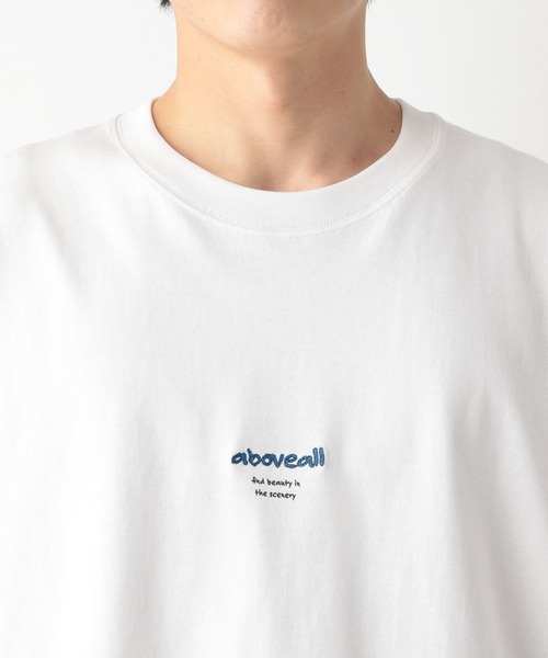 GLOBAL WORK（グローバルワーク）の「汗染み軽減Tシャツ/ロゴ/288051（Tシャツ/カットソー・メンズ・ダークグリーン/ホワイト/グレー/スミクロ/ホワイト系その他7・SMALL/MEDIUM/LARGE/X-LARGE）」の15枚目の写真