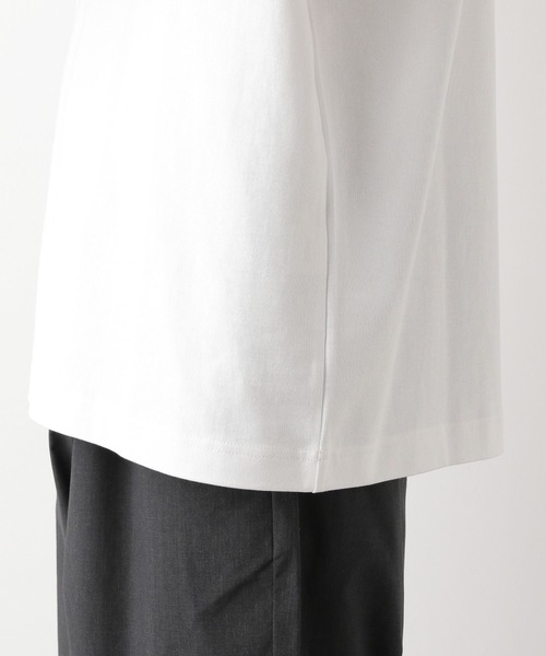 GLOBAL WORK（グローバルワーク）の「汗染み軽減Tシャツ/ロゴ/288051（Tシャツ/カットソー・メンズ・ダークグリーン/ホワイト/グレー/スミクロ/ホワイト系その他7・SMALL/MEDIUM/LARGE/X-LARGE）」の17枚目の写真