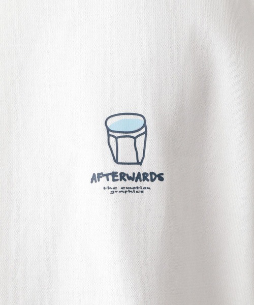 GLOBAL WORK（グローバルワーク）の「汗染み軽減Tシャツ/ロゴ/288051（Tシャツ/カットソー・メンズ・ダークグリーン/ホワイト/グレー/スミクロ/ホワイト系その他7・SMALL/MEDIUM/LARGE/X-LARGE）」の8枚目の写真