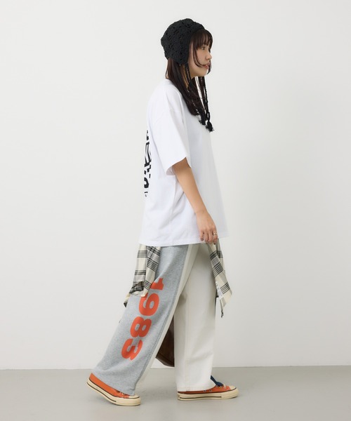 RODEO CROWNS WIDE BOWL（ロデオクラウンズワイドボウル）の「クロシェイヤーキャップ（ニットキャップ/ビーニー・レディース・レッド/アイボリー/ブラック・FREE）」の16枚目の写真