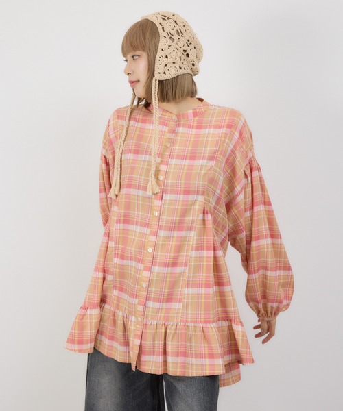 RODEO CROWNS WIDE BOWL（ロデオクラウンズワイドボウル）の「クロシェイヤーキャップ（ニットキャップ/ビーニー・レディース・レッド/アイボリー/ブラック・FREE）」の21枚目の写真