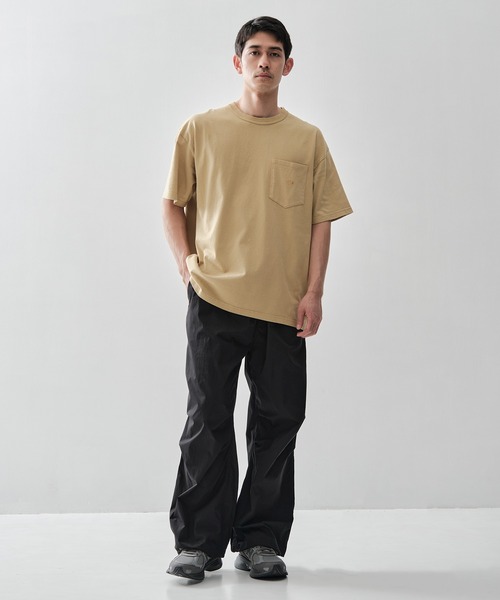 THE NORTH FACE PURPLE LABEL（ザ ノースフェイス パープルレーベル）の「【THE NORTH FACE PURPLE LABEL/ザノースフェイスパープルレーベル】8oz Field Pockt Tee/（定番）（Tシャツ/カットソー・メンズ・グレー/ホワイト/カーキ/ネイビー/ブラック/ライトグレー・M/L/XL/S）」の9枚目の写真