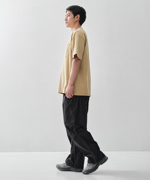 THE NORTH FACE PURPLE LABEL（ザ ノースフェイス パープルレーベル）の「【THE NORTH FACE PURPLE LABEL/ザノースフェイスパープルレーベル】8oz Field Pockt Tee/（定番）（Tシャツ/カットソー・メンズ・グレー/ホワイト/カーキ/ネイビー/ブラック/ライトグレー・M/L/XL/S）」の8枚目の写真