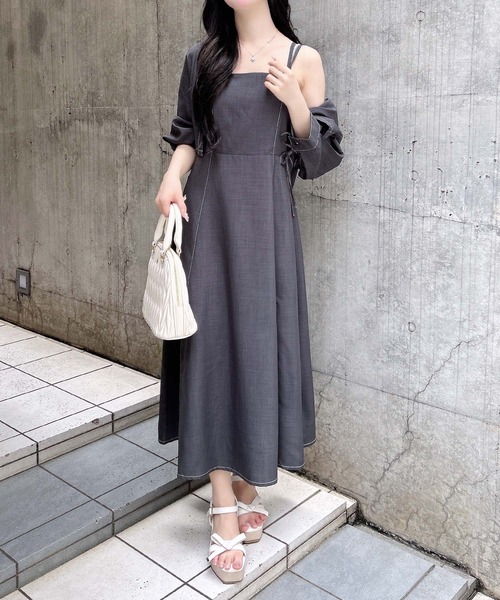 INGNI(イング)の「リボンサンダル(サンダル・レディース・アイボリー/ブラック・L/M)」の15枚目の写真