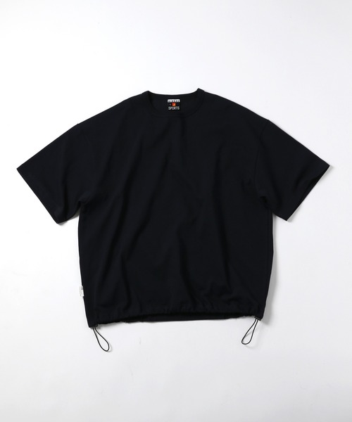 SIGNAL SPORTS（シグナルスポーツ）の「【SIGNAL SPORTS】10s/ドローストリングTシャツ（Tシャツ/カットソー・メンズ・ホワイト/ネイビー/ワインレッド・MEDIUM/LARGE）」の3枚目の写真