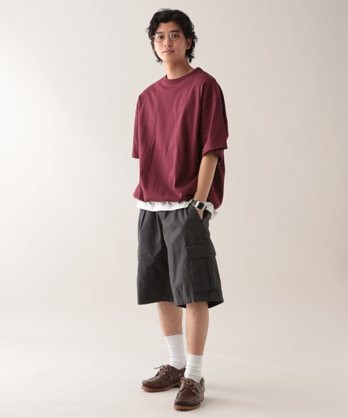 SIGNAL SPORTS（シグナルスポーツ）の「【SIGNAL SPORTS】10s/ドローストリングTシャツ（Tシャツ/カットソー・メンズ・ホワイト/ネイビー/ワインレッド・MEDIUM/LARGE）」の11枚目の写真