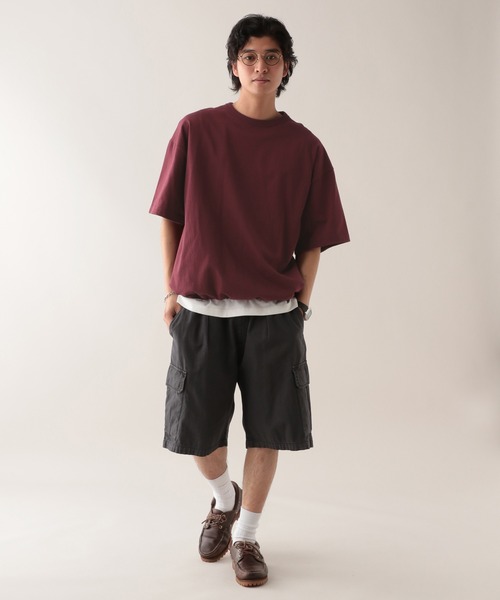 SIGNAL SPORTS（シグナルスポーツ）の「【SIGNAL SPORTS】10s/ドローストリングTシャツ（Tシャツ/カットソー・メンズ・ホワイト/ネイビー/ワインレッド・MEDIUM/LARGE）」の12枚目の写真