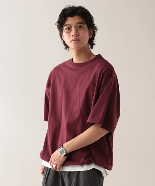 SIGNAL SPORTS（シグナルスポーツ）の「【SIGNAL SPORTS】10s/ドローストリングTシャツ（Tシャツ/カットソー・メンズ・ホワイト/ネイビー/ワインレッド・MEDIUM/LARGE）」の14枚目の写真