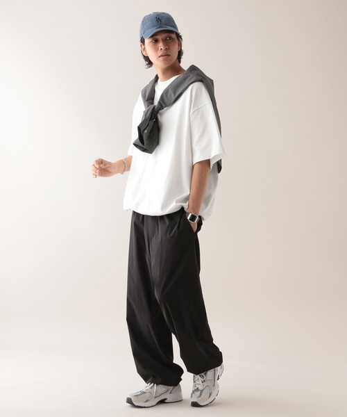 SIGNAL SPORTS（シグナルスポーツ）の「【SIGNAL SPORTS】10s/ドローストリングTシャツ（Tシャツ/カットソー・メンズ・ホワイト/ネイビー/ワインレッド・MEDIUM/LARGE）」の5枚目の写真