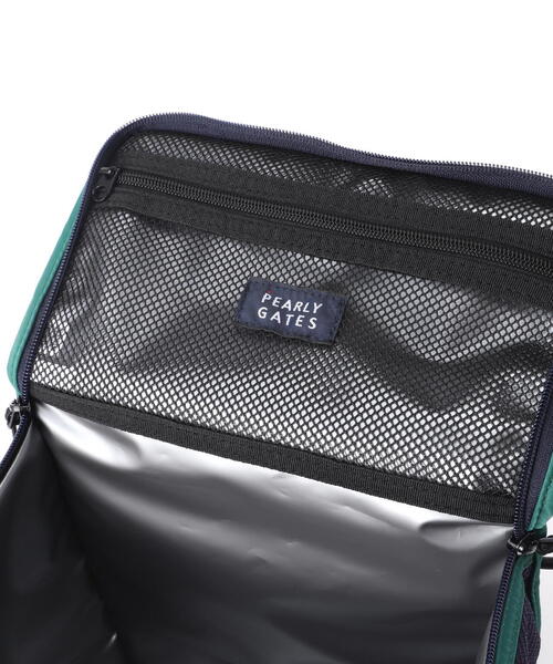 新品 パーリーゲイツ PEARLY GATES 保冷 バッグ 縦型 PG ブルー 縦型保冷バッグ (UNISEX) | PEARLY GATES（パーリーゲイツ
