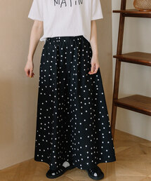 POU DOU DOU | ランダムドットプリントキュロット(その他パンツ)