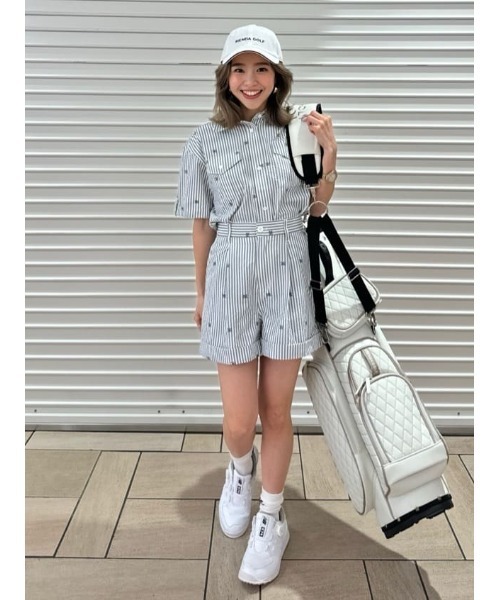 セール】【RIENDA GOLF】オリジナルロゴオープンカラーシャツ