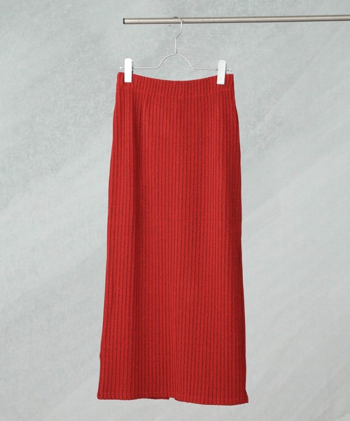 RITA ROW(リタロウ)の「RITA ROW/FLAIR SKIRT(スカート・レディース・レッド・S)」の7枚目の写真