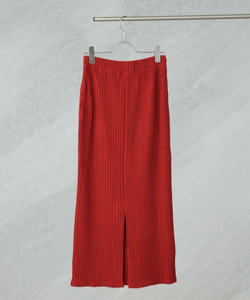 RITA ROW(リタロウ)の「RITA ROW/FLAIR SKIRT(スカート・レディース・レッド・S)」の5枚目の写真
