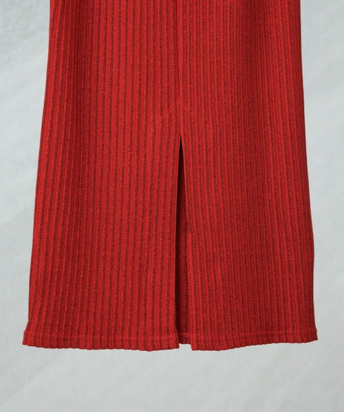 RITA ROW(リタロウ)の「RITA ROW/FLAIR SKIRT(スカート・レディース・レッド・S)」の4枚目の写真