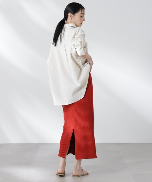 RITA ROW(リタロウ)の「RITA ROW/FLAIR SKIRT(スカート・レディース・レッド・S)」の10枚目の写真