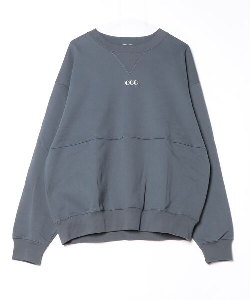 CITY COUNTRY CITY（シティーカントリーシティー）の「CITY COUNTRY CITY Embroidered Logo Switching Cotton CCC-241C001（Tシャツ/カットソー・メンズ・ネイビー/ブラック・LARGE/X-LARGE/MEDIUM）」の2枚目の写真