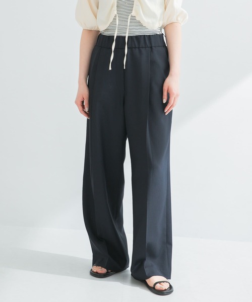 アーバンリサーチ（URBAN RESEARCH）/『イージーケア』ワイドギャザースラックス セール】『イージーケア』ワイドギャザースラックス（その他パンツ