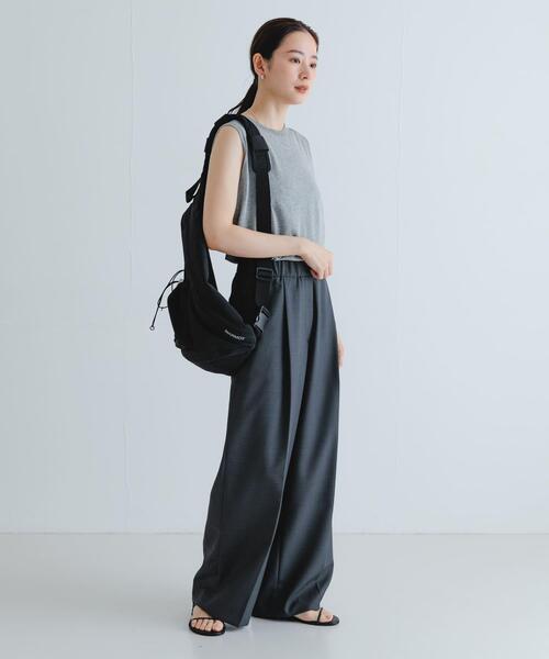 アーバンリサーチ（URBAN RESEARCH）/『イージーケア』ワイドギャザースラックス セール】『イージーケア』ワイドギャザースラックス（その他パンツ