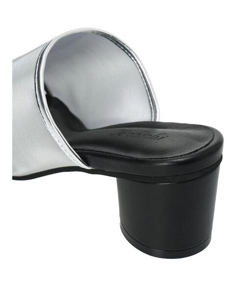 Te chichi（テチチ）の「チュールミュール《2025summer catalog item》（サンダル・レディース・ダークブラウン/シルバー・37/38）」の8枚目の写真