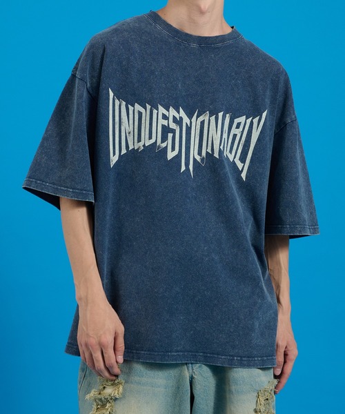 Perushu(ペルーシュ)の「Assorted Graphic Tshirt / アソートグラフィックTシャツ(Tシャツ/カットソー・メンズ・ブラック系/オフホワイト/ピンク/ブラウン/ネイビー/ブラック・MEDIUM/LARGE)」の5枚目の写真