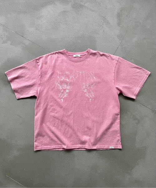 Perushu(ペルーシュ)の「Assorted Graphic Tshirt / アソートグラフィックTシャツ(Tシャツ/カットソー・メンズ・ブラック系/オフホワイト/ピンク/ブラウン/ネイビー/ブラック・MEDIUM/LARGE)」の21枚目の写真