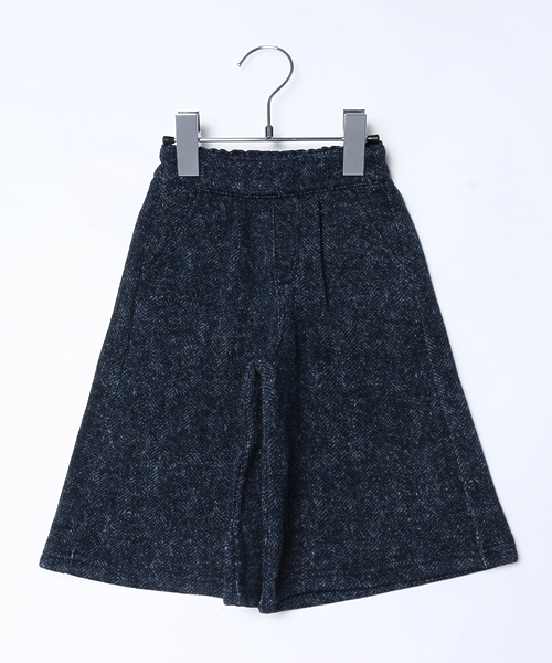 CIAOPANIC TYPY（チャオパニックティピー）の「ヘリンボンプリントフリースガウチョパンツ（その他パンツ・キッズ・グレー/ブラウン/ネイビー・135/105/125/115/95）」の3枚目の写真