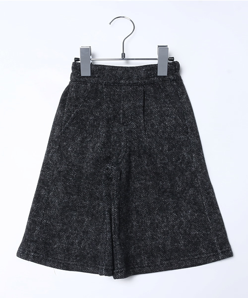 CIAOPANIC TYPY（チャオパニックティピー）の「ヘリンボンプリントフリースガウチョパンツ（その他パンツ・キッズ・グレー/ブラウン/ネイビー・135/105/125/115/95）」の2枚目の写真