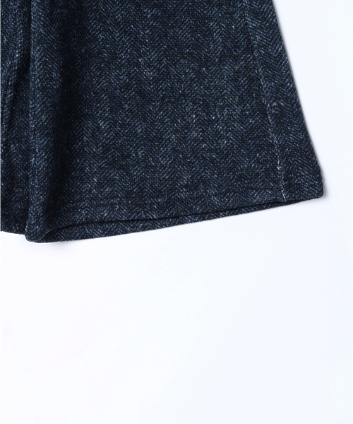 CIAOPANIC TYPY（チャオパニックティピー）の「ヘリンボンプリントフリースガウチョパンツ（その他パンツ・キッズ・グレー/ブラウン/ネイビー・135/105/125/115/95）」の9枚目の写真