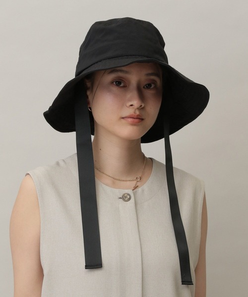 A part by（アパートバイ）の「【2WAY】miller_ツバヒロハット（ハット・レディース・ブラック/ブラウン・FREE）」の13枚目の写真