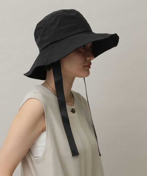 A part by（アパートバイ）の「【2WAY】miller_ツバヒロハット（ハット・レディース・ブラック/ブラウン・FREE）」の14枚目の写真