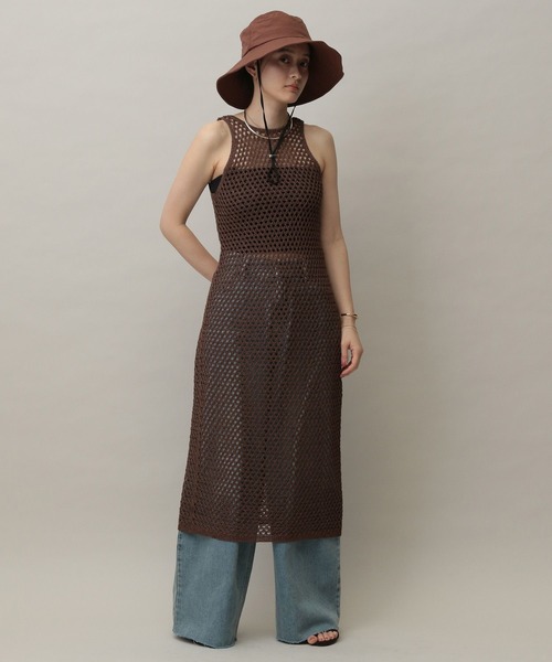 A part by（アパートバイ）の「【2WAY】miller_ツバヒロハット（ハット・レディース・ブラック/ブラウン・FREE）」の3枚目の写真