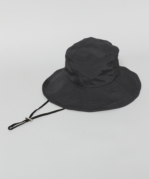 A part by（アパートバイ）の「【2WAY】miller_ツバヒロハット（ハット・レディース・ブラック/ブラウン・FREE）」の16枚目の写真