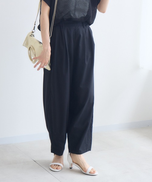 KATHARINE ROSS（キャサリンロス）の「【PILLINI/ピリーニ】麻混サーカスパンツ（その他パンツ・レディース・オレンジ/ブラック/グリーン・SMALL/MEDIUM）」の8枚目の写真