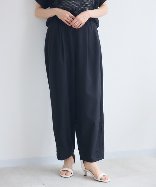 KATHARINE ROSS（キャサリンロス）の「【PILLINI/ピリーニ】麻混サーカスパンツ（その他パンツ・レディース・オレンジ/ブラック/グリーン・SMALL/MEDIUM）」の9枚目の写真