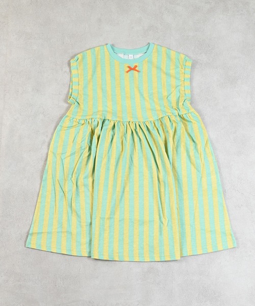 MARKEY'S(マーキーズ)の「OKINIIRIワンピース(ワンピース・キッズ・ブラック/ライトブルー/ミント/オレンジ・80/90/100/110/120/130/140/150)」の2枚目の写真