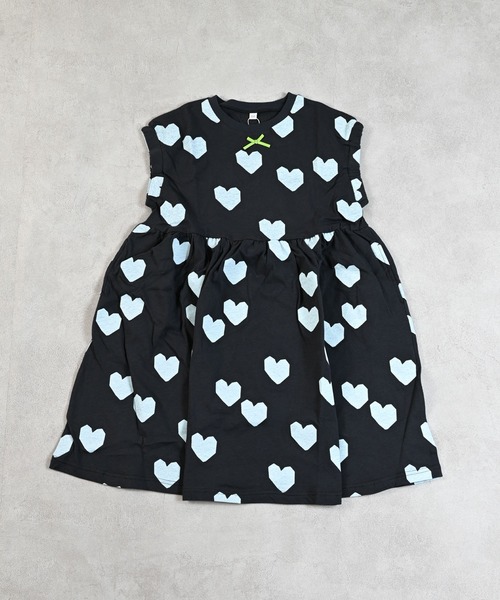 MARKEY'S(マーキーズ)の「OKINIIRIワンピース(ワンピース・キッズ・ブラック/ライトブルー/ミント/オレンジ・80/90/100/110/120/130/140/150)」の1枚目の写真