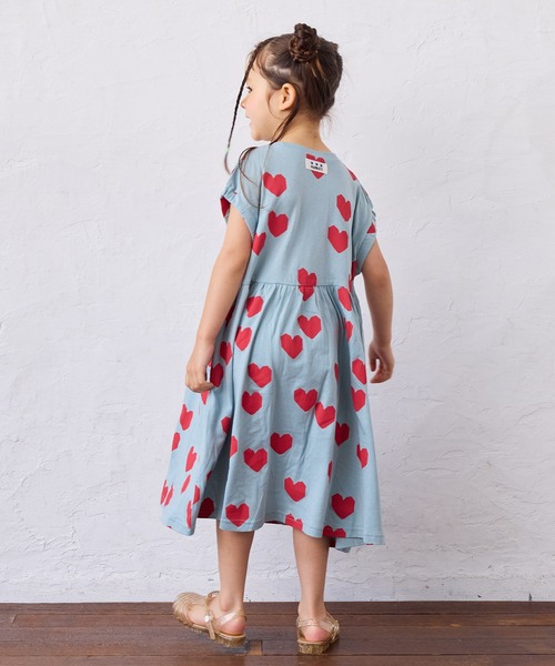 MARKEY'S(マーキーズ)の「OKINIIRIワンピース(ワンピース・キッズ・ブラック/ライトブルー/ミント/オレンジ・80/90/100/110/120/130/140/150)」の14枚目の写真