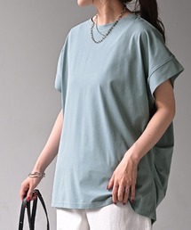 UVカット/抗菌消臭/接触冷感 サイドタックTシャツ