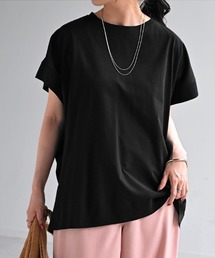 UVカット/抗菌消臭/接触冷感 サイドタックTシャツ