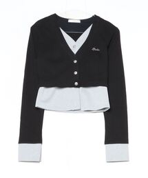ROOPTOKYO（ループトウキョウ）の「▲SHORT CARDIGAN SET / ショート丈カーディガン アンサンブル 2枚セット（カーディガン/ボレロ）」