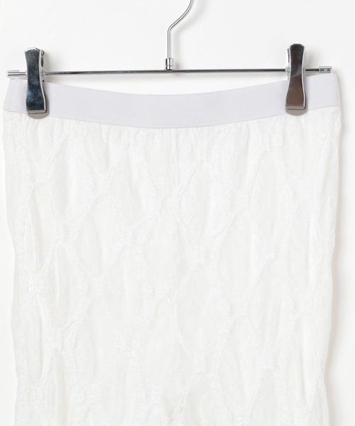 3.3 Field Trip （3.3フィールドトリップ）の「3.3 Field Trip／リボンレースバイカーパンツ（その他パンツ・レディース・ホワイト/ブラック・FREE）」の13枚目の写真