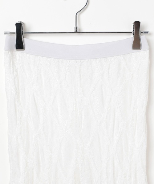 3.3 Field Trip （3.3フィールドトリップ）の「3.3 Field Trip／リボンレースバイカーパンツ（その他パンツ・レディース・ホワイト/ブラック・FREE）」の14枚目の写真